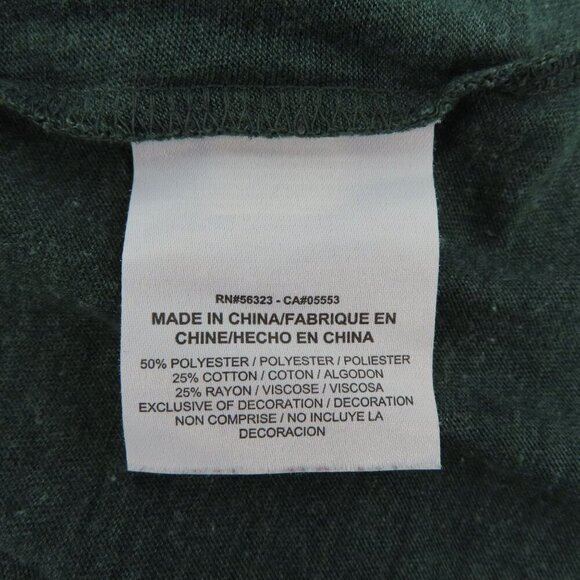 Nike Womens Small Go Pack Go Green Bay Packers V Neck Tee Shirt Top NFL Apparel - Picture 7 of 10